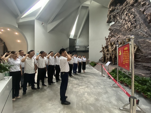 汽車工程系黨總支赴水口山工人運動紀念館開展主題黨日活動